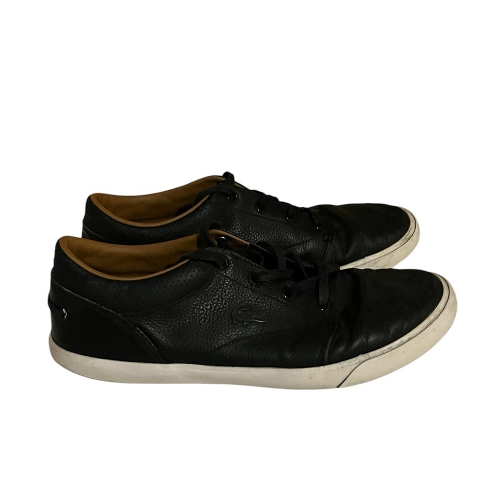 Lacoste Black Bayliss Sneakers Sz 9 1/2